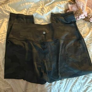 Lululemon align. Camo. Excellent used condition